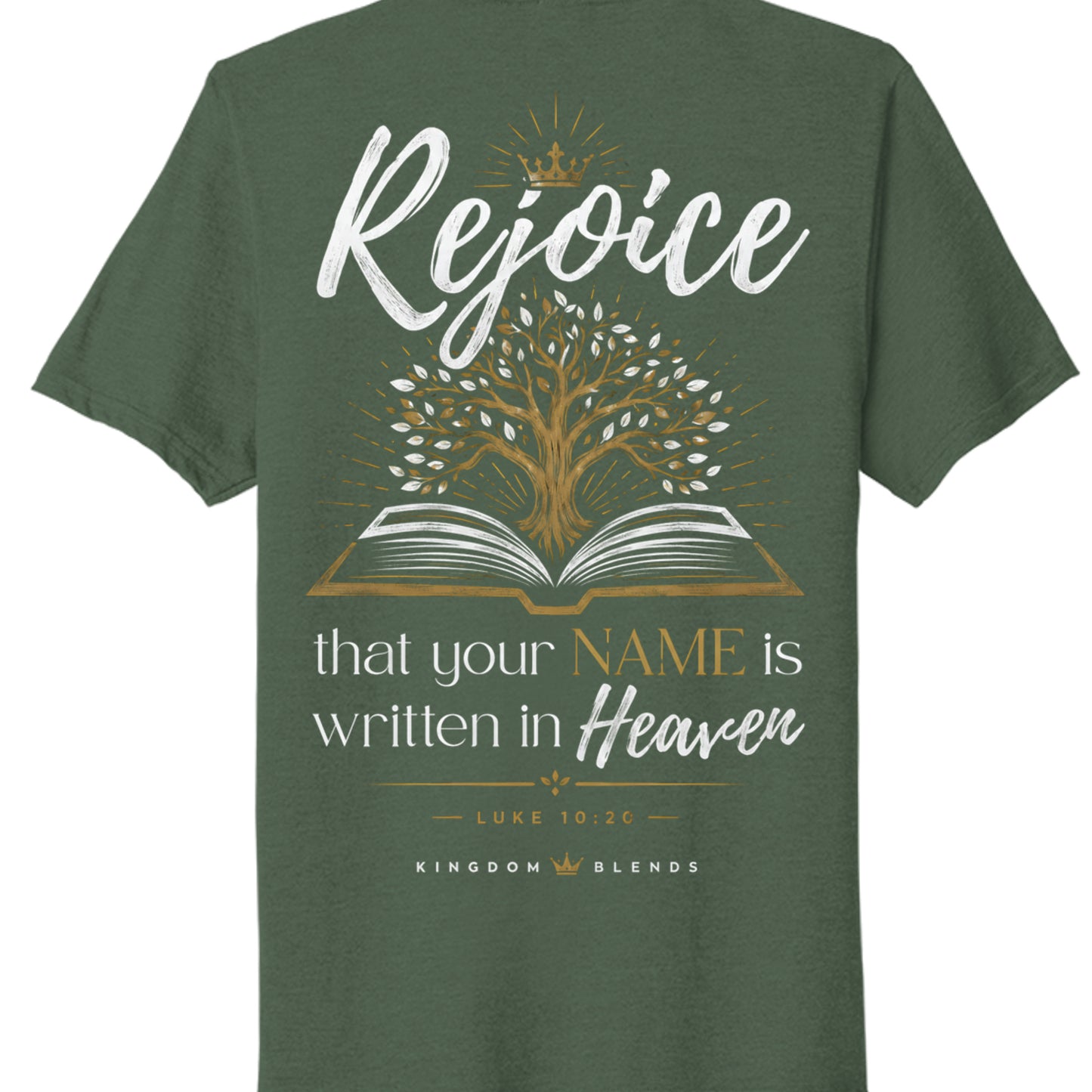 Forest Green Heather - PC330 - BACK