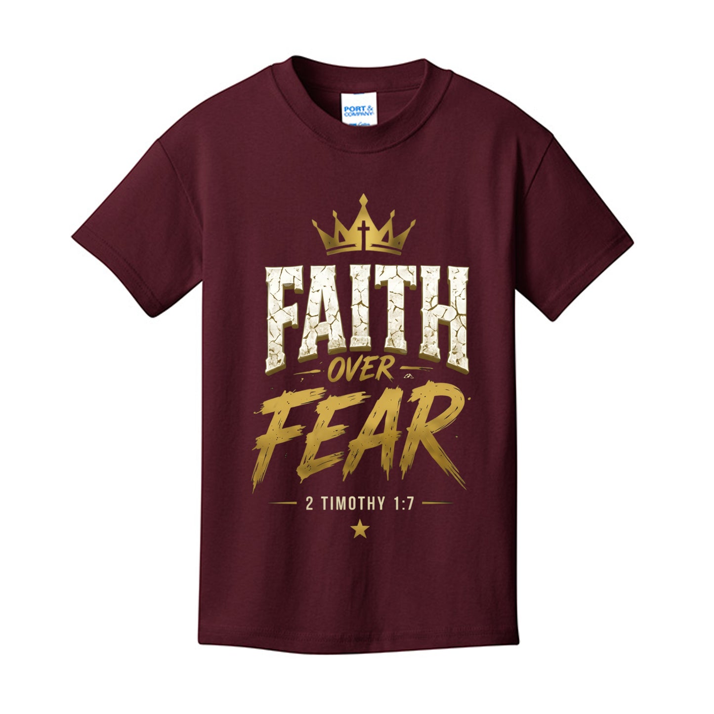 Athletic Maroon - PC54Y - FRONT
