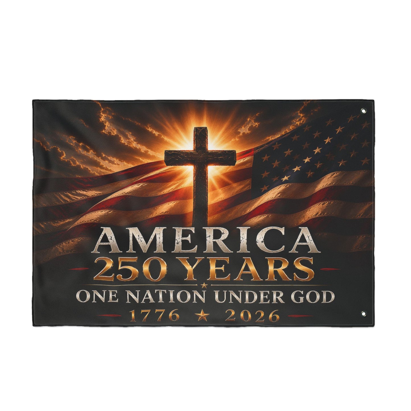 America 250 Years Double-Sided Flag