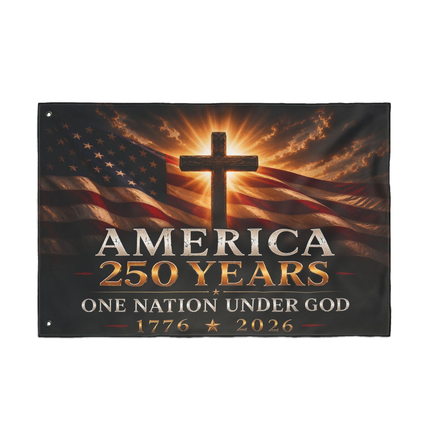 America 250 Years Double-Sided Flag
