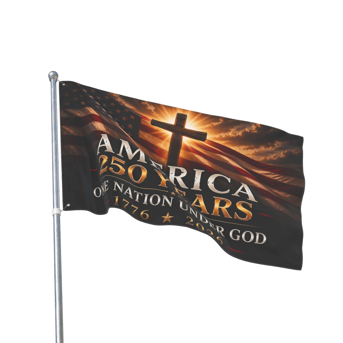 America 250 Years Double-Sided Flag