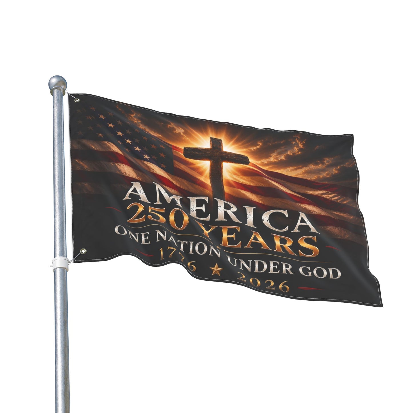 America 250 Years Double-Sided Flag
