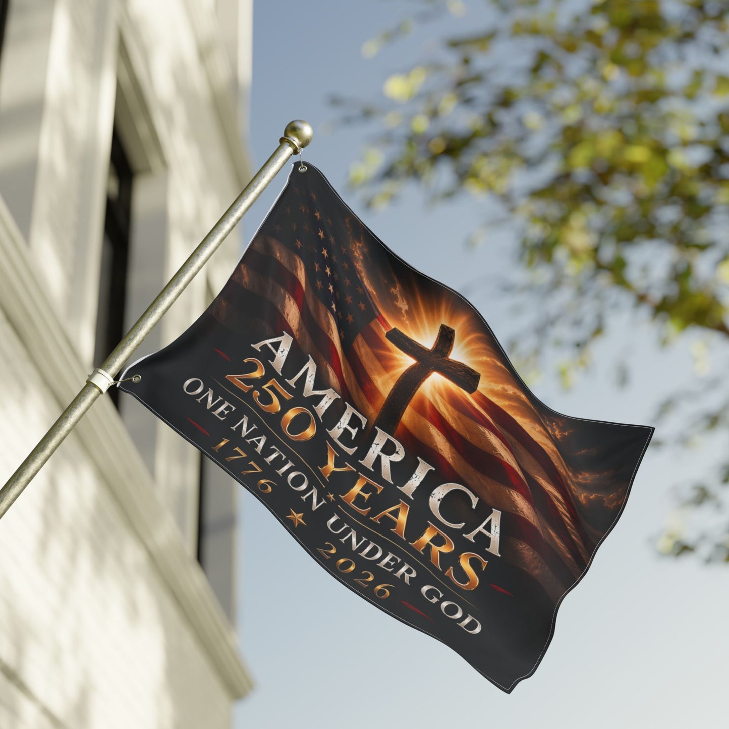 America 250 Years Double-Sided Flag