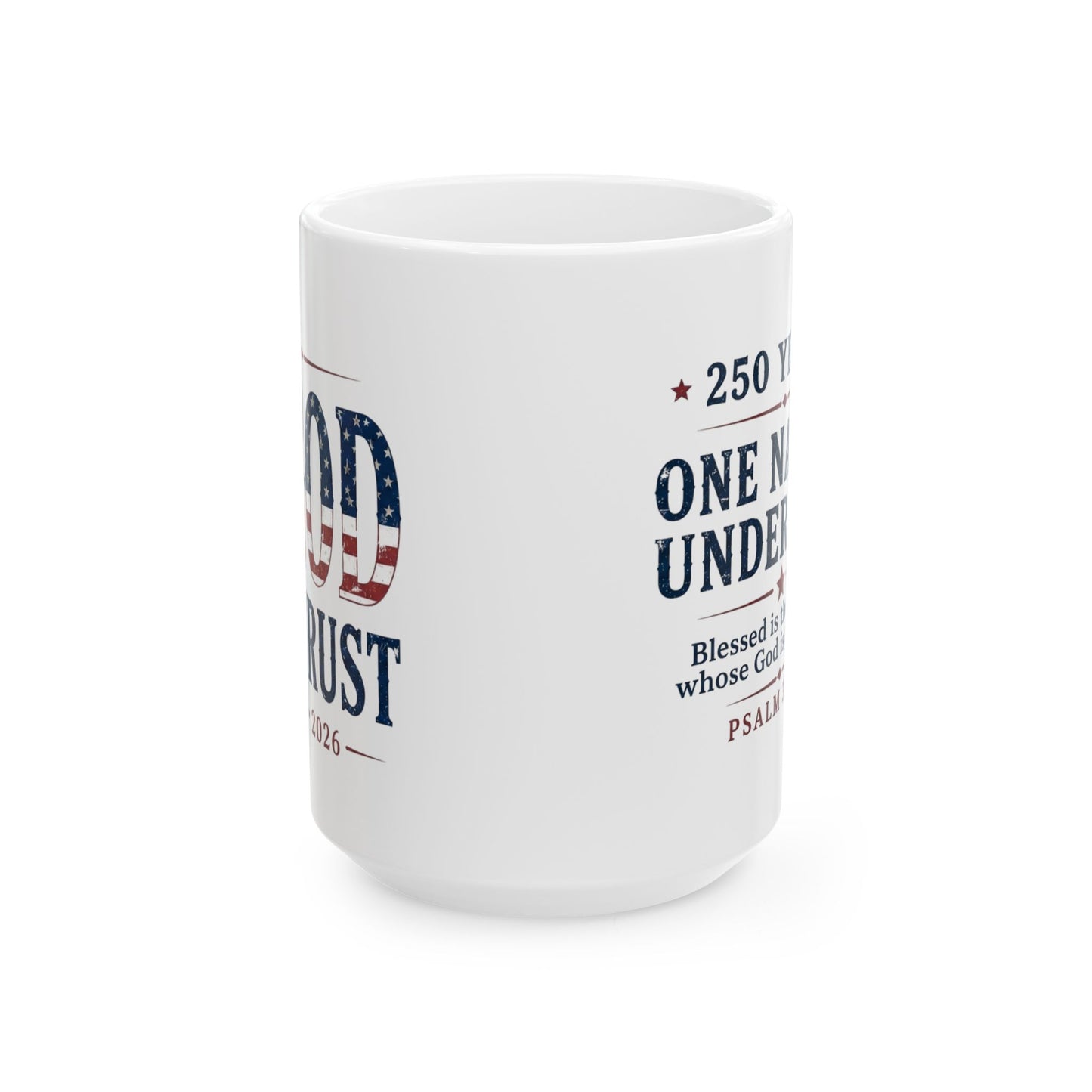 One Nation Under God Patriotic Mug