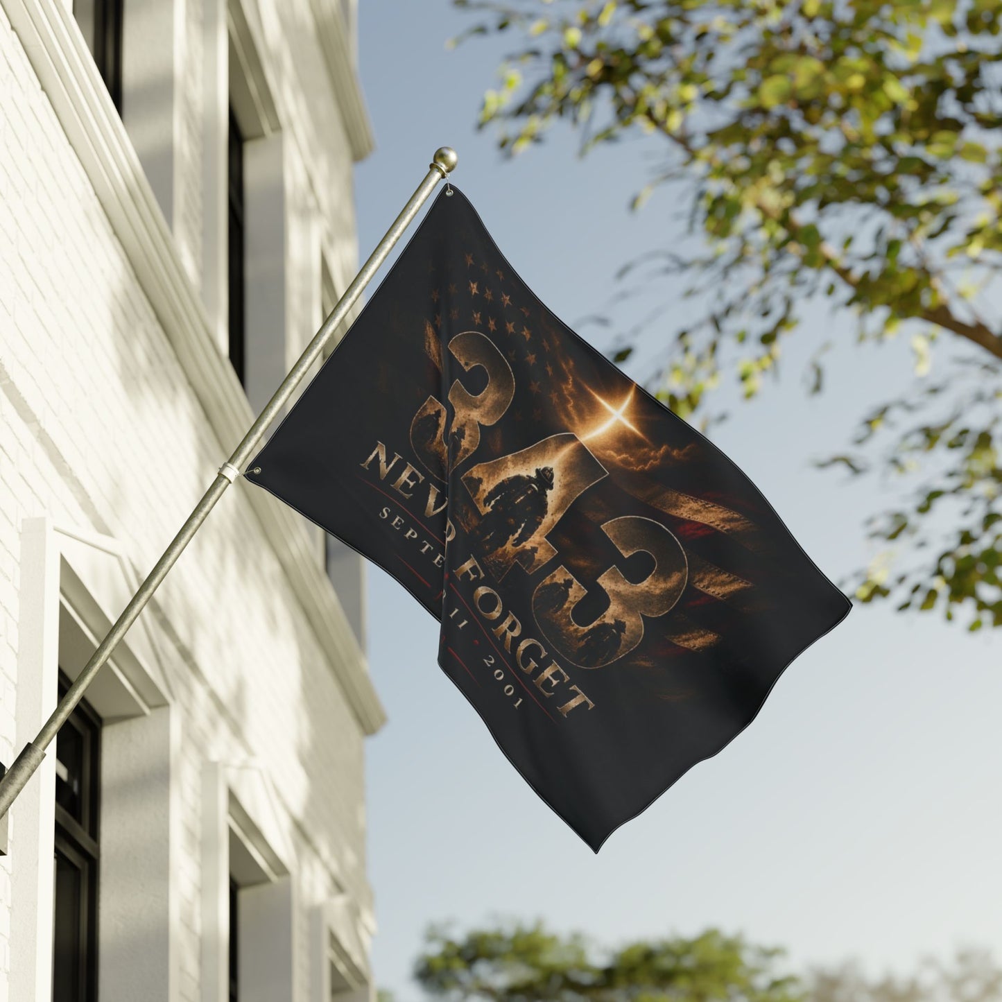 9/11 Never Forget 343 Memorial Flag