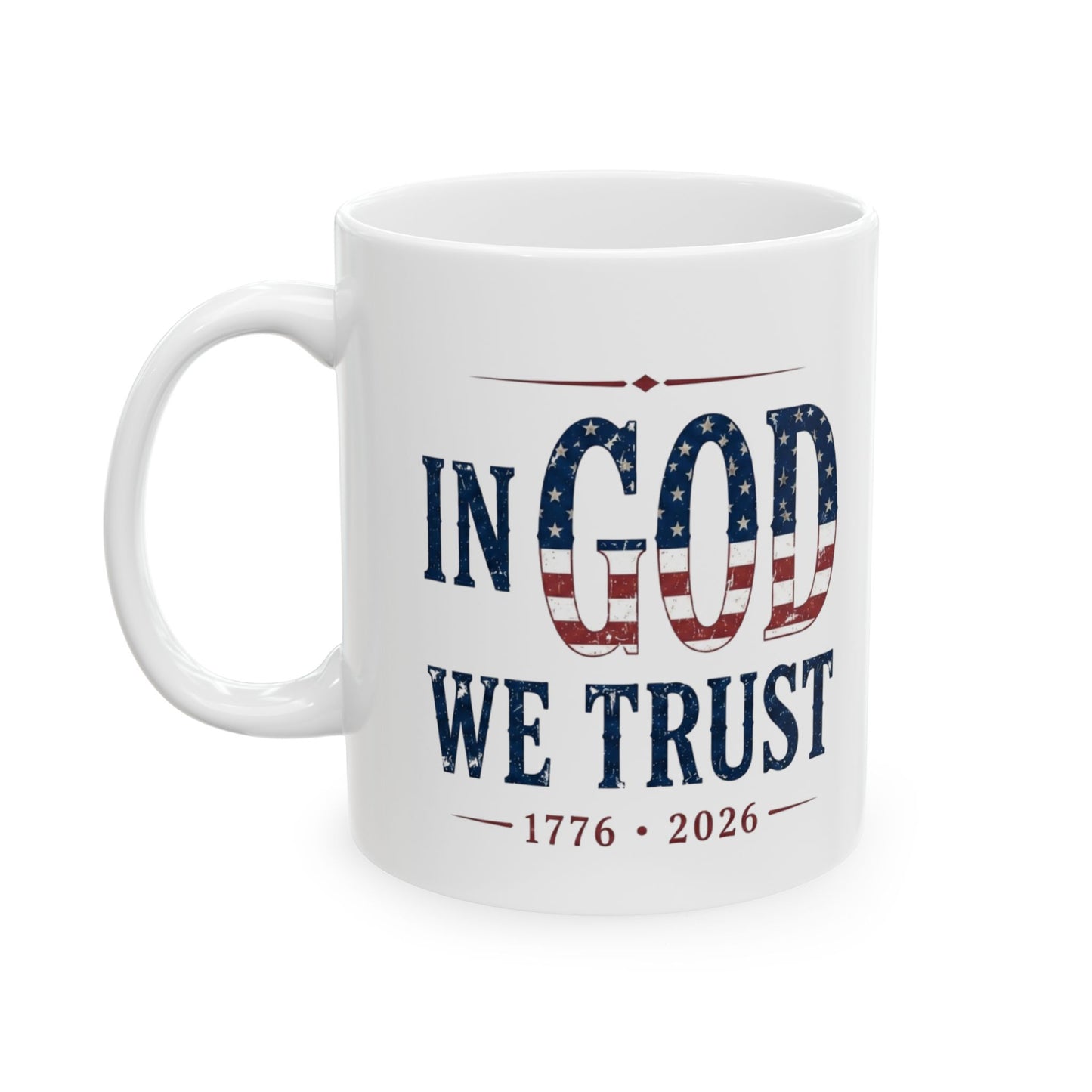 One Nation Under God Patriotic Mug