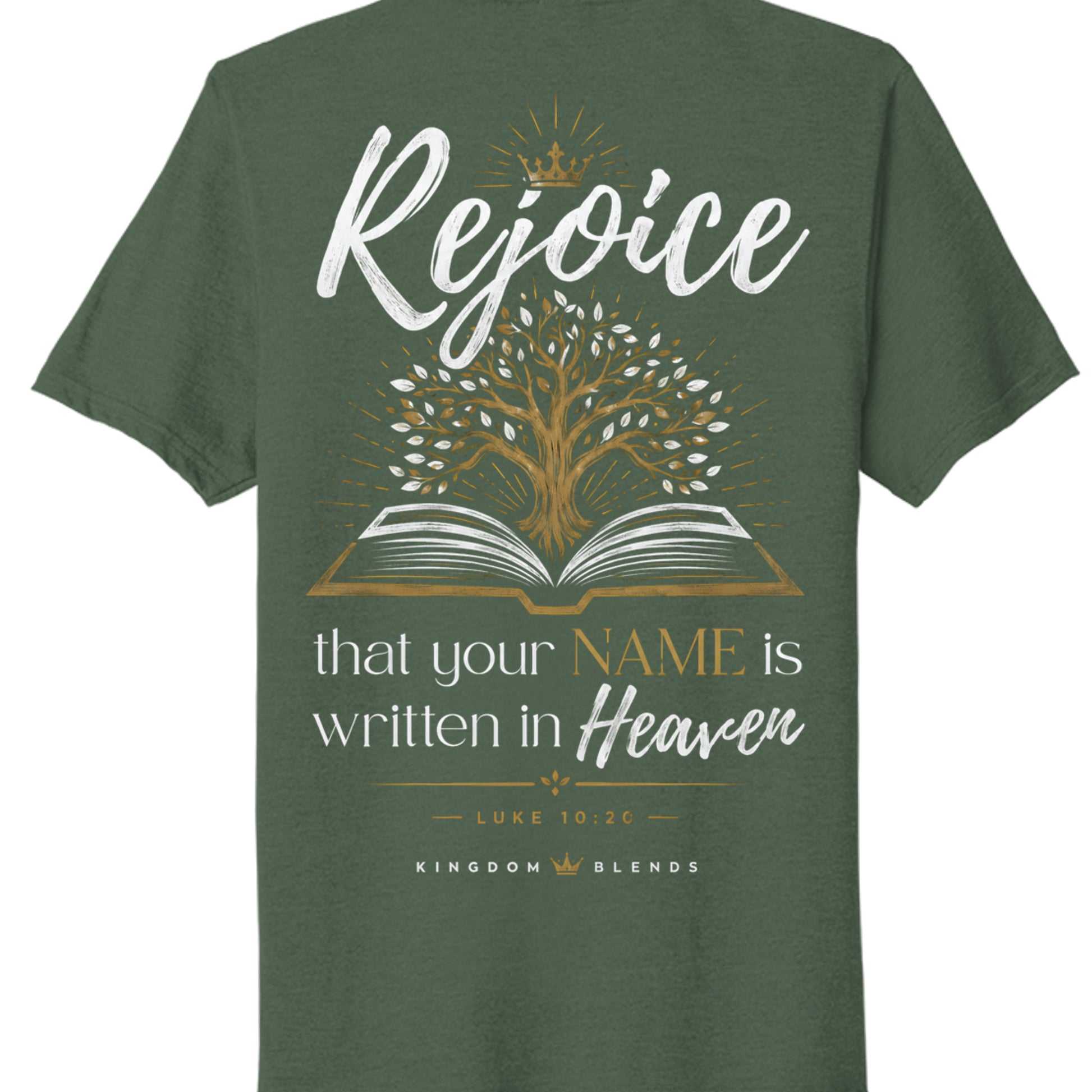 Forest Green Heather - PC330 - BACK