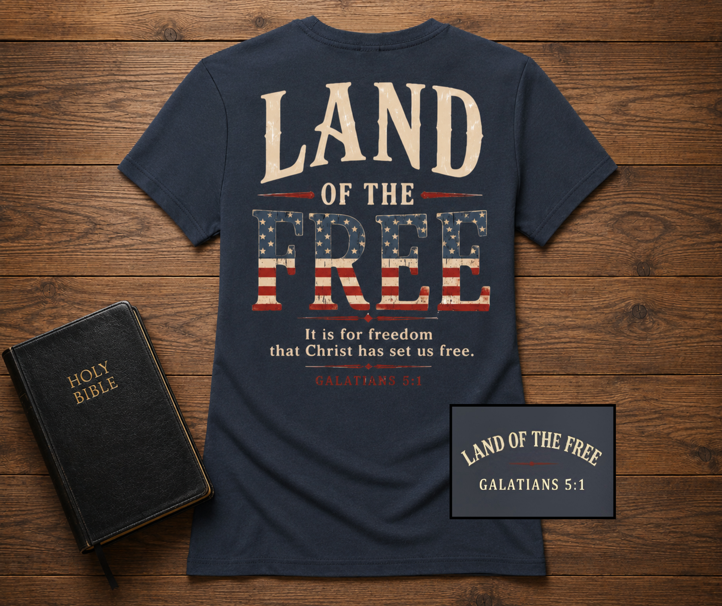 Land of the Free Women’s Tee